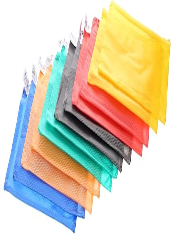 Micro A5 Mini Files with Zipper Set of 12 items- Multicolour